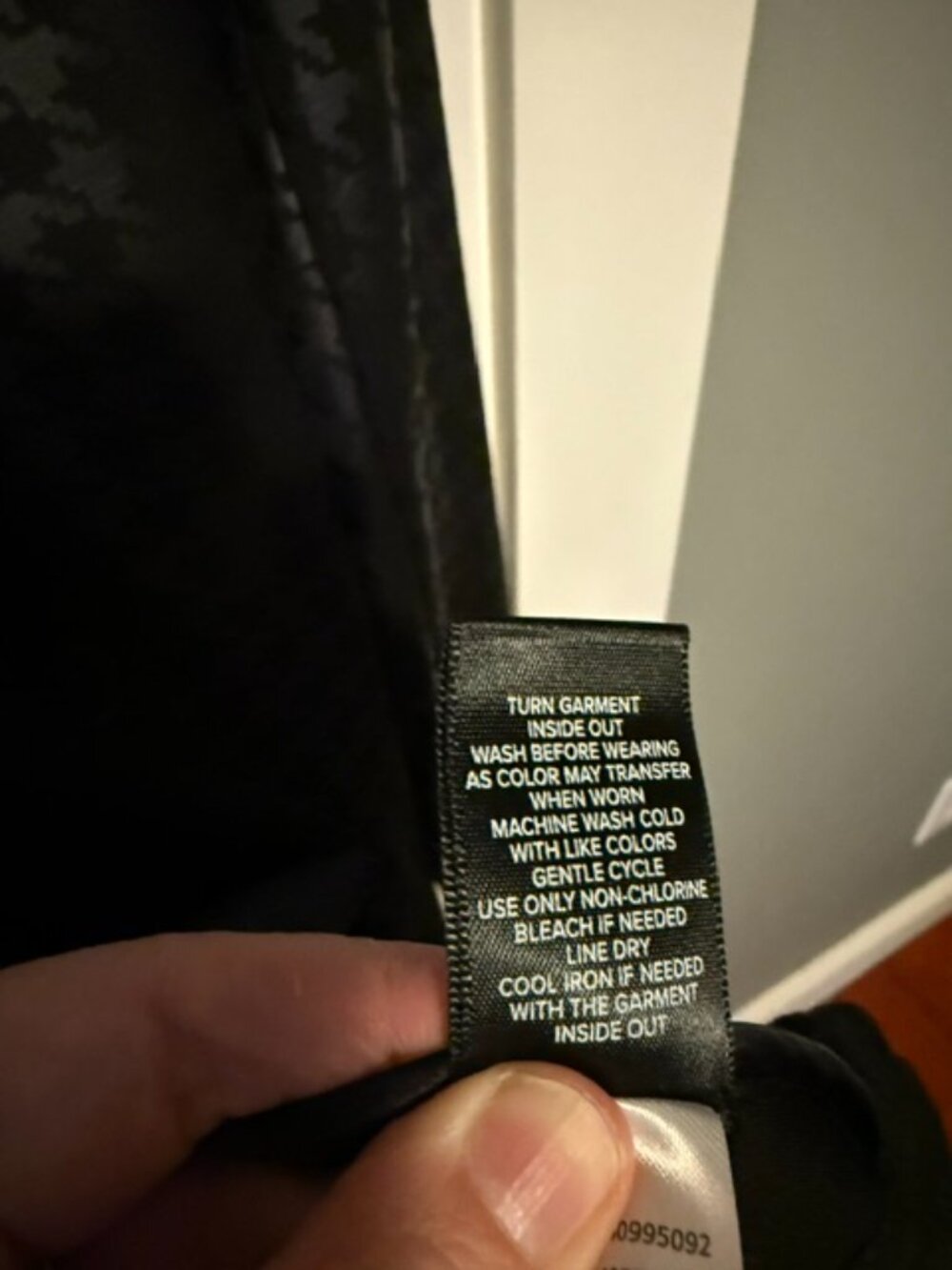 Torrid Satin Feel Long Houndstooth Blazer - Picture 6 of 6